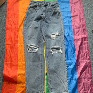 high rises mom jeans from shein S